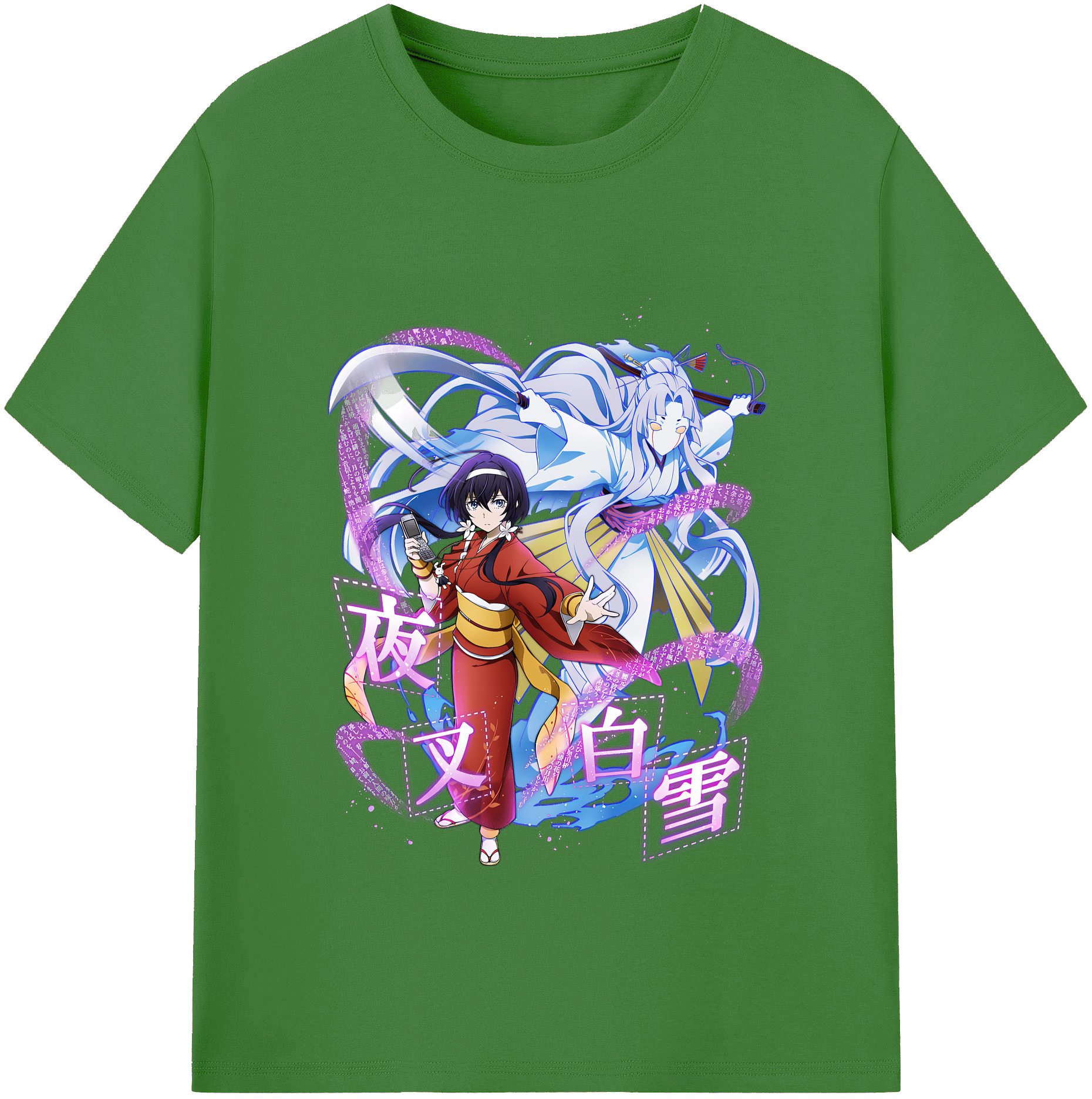 （画像用） 文豪ストレイドッグス Bungo Stray Dogs レディースカジュアルプリントTシャツ（綿100％）